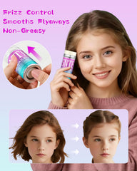 Samnyte brosse coiffage lisse pour une finition sans résidu.
