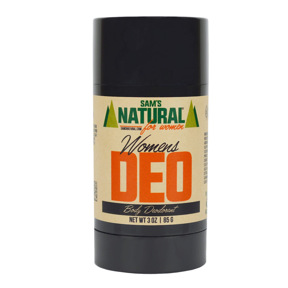 Sam's Natural Déodorant pour femmes, parfum lavande-sauge, emballage écologique