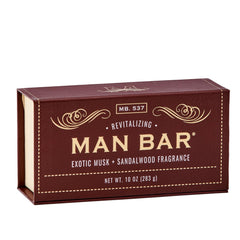 Barre San Francisco Soap Company - musc exotique et santal, parfum durable après lavage.