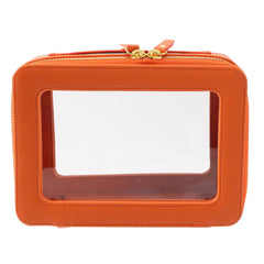SANHECUN trousse de toilette étanche avec poignée et grande ouverture, accès rapide