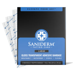 Bandage Saniderm Original après-tatouage protègent et favorisent une guérison fluide