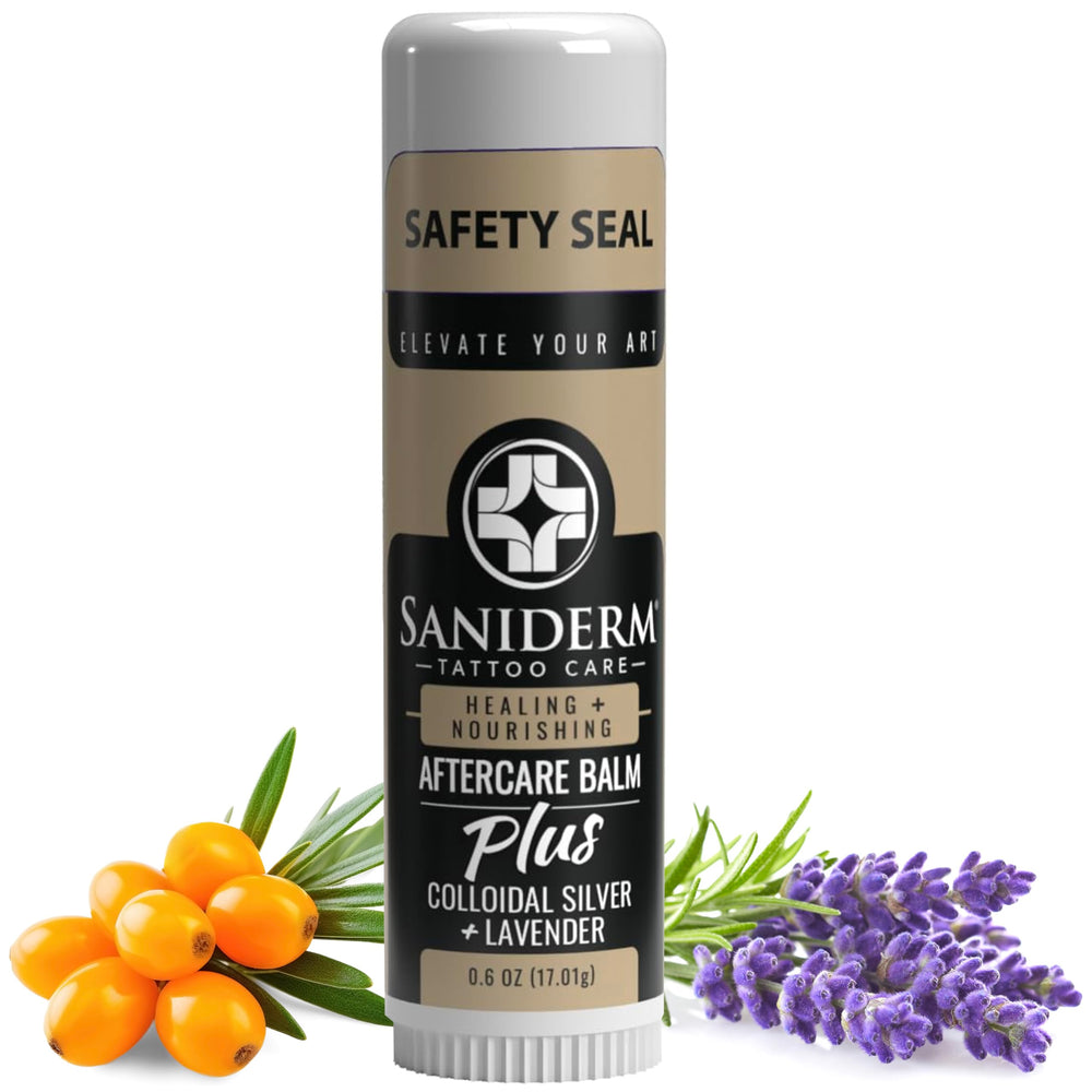 Saniderm baume tatouage plus pot – hydratation initiale