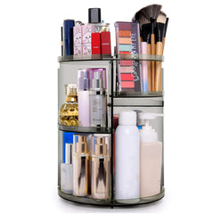 Sanipoe organisateur maquillage 360, rotation pratique pour accéder rapidement les produits.
