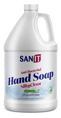 Sanit Silky Clean: bouteille galon, lavage antibactérien pratique pour la famille.