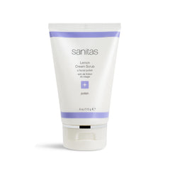 Sanitas Gommage Crème Citron – exfoliation douce pour révéler une peau lumineuse.