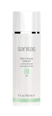 Sanitas lait-miel démaquillant, texture riche pour une peau douce et hydratée