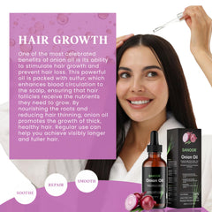SANOOR pré-shampoing huile d'oignons rouges, parfum subtil et nourishment.