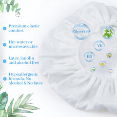 Bonnet SANPUK, odeur fraîche et rinçage inutile pour cheveux délicats.