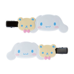 SANRIO Cinnamoroll pinces-cheveux longues blanche, pratique pour fixer les mèches.
