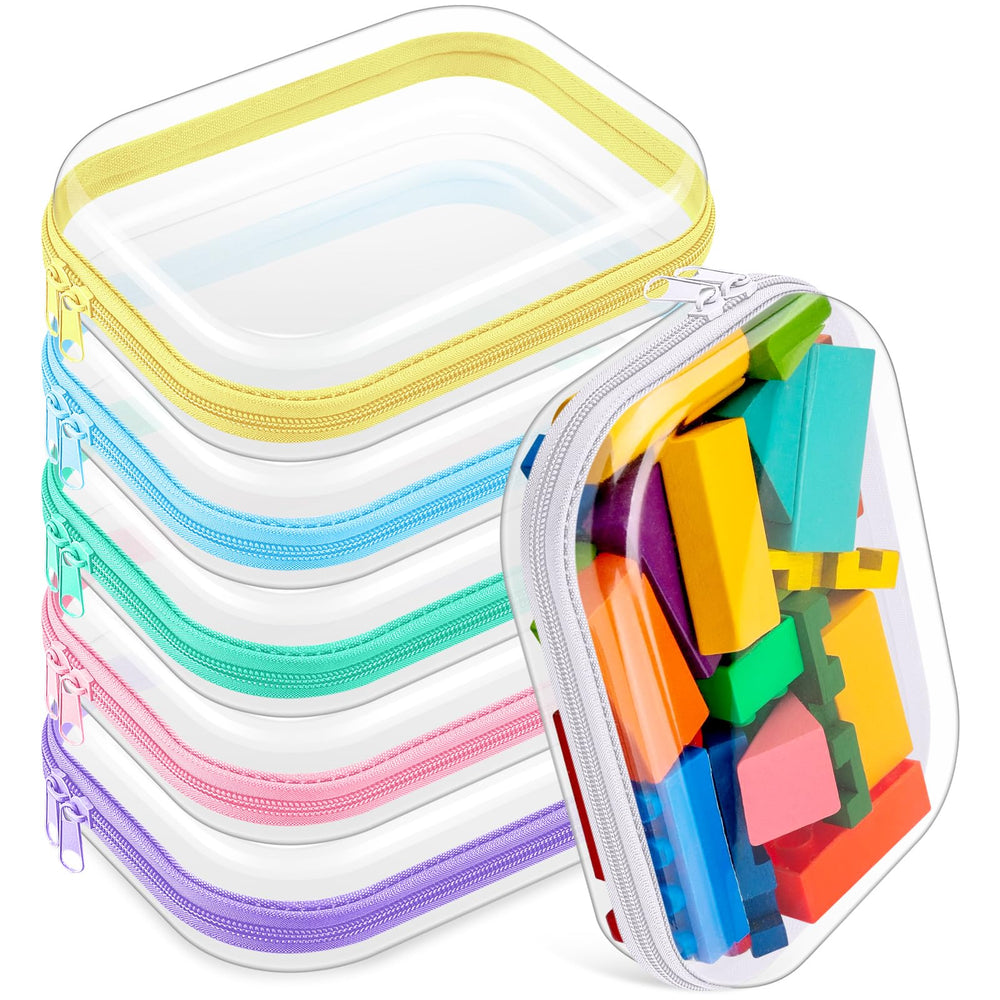 Sanwuta: ensemble d'étuis rigides transparents pour un rangement clair et efficace.