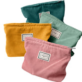 Pochettes Sanwuta en velours, ensemble élégant, idéal pour ranger le maquillage lors des voyages.