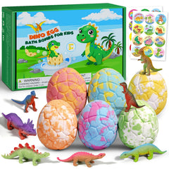 Sanyi œuf bain dino avec emballage luxueux, cadeau parfait