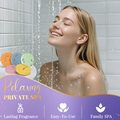 Sanyi pastilles douche aromathérapie, infusion huiles essentielles naturelles.