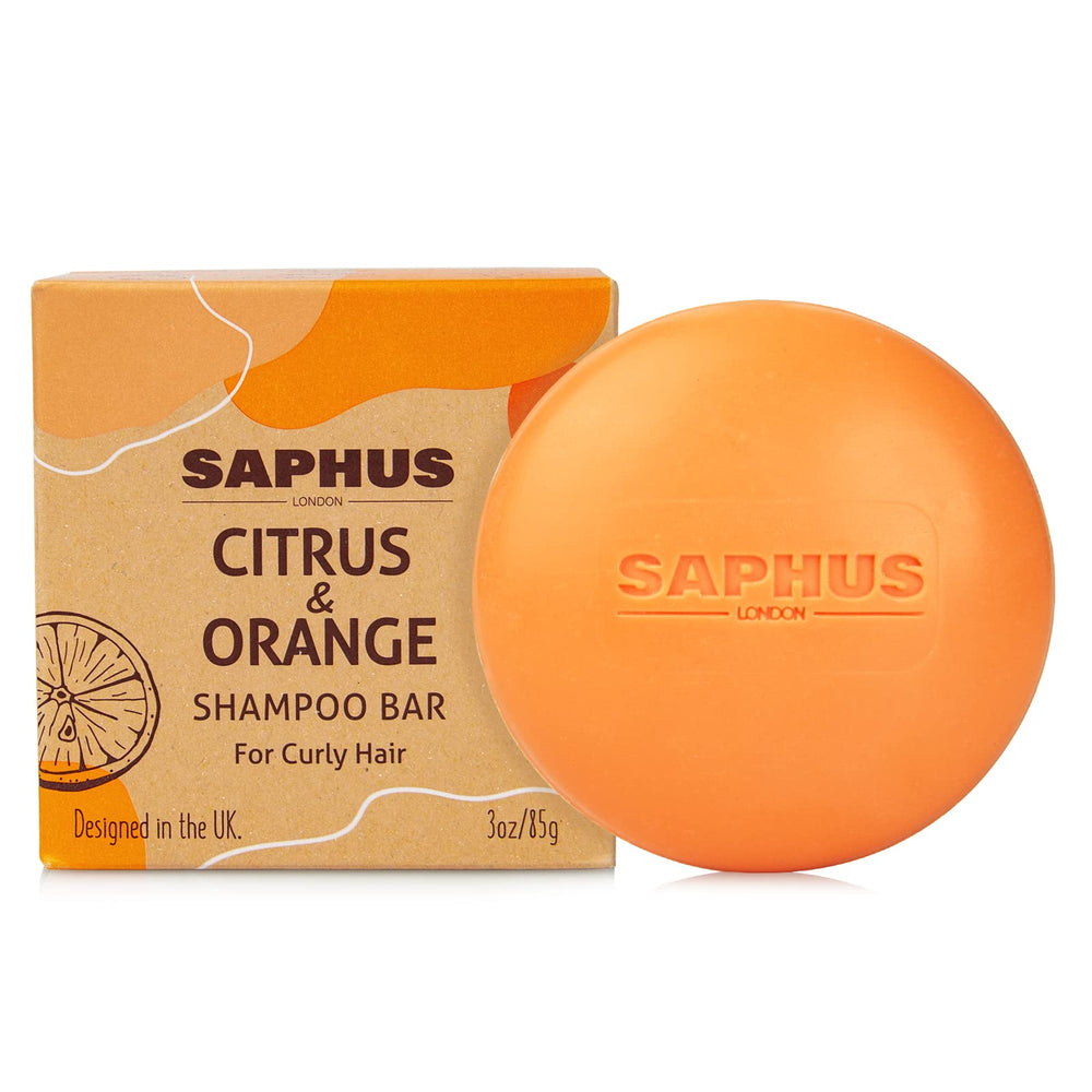 SAPHUS Barre-shampoing argan, main: nettoyage doux pour cheveux secs.