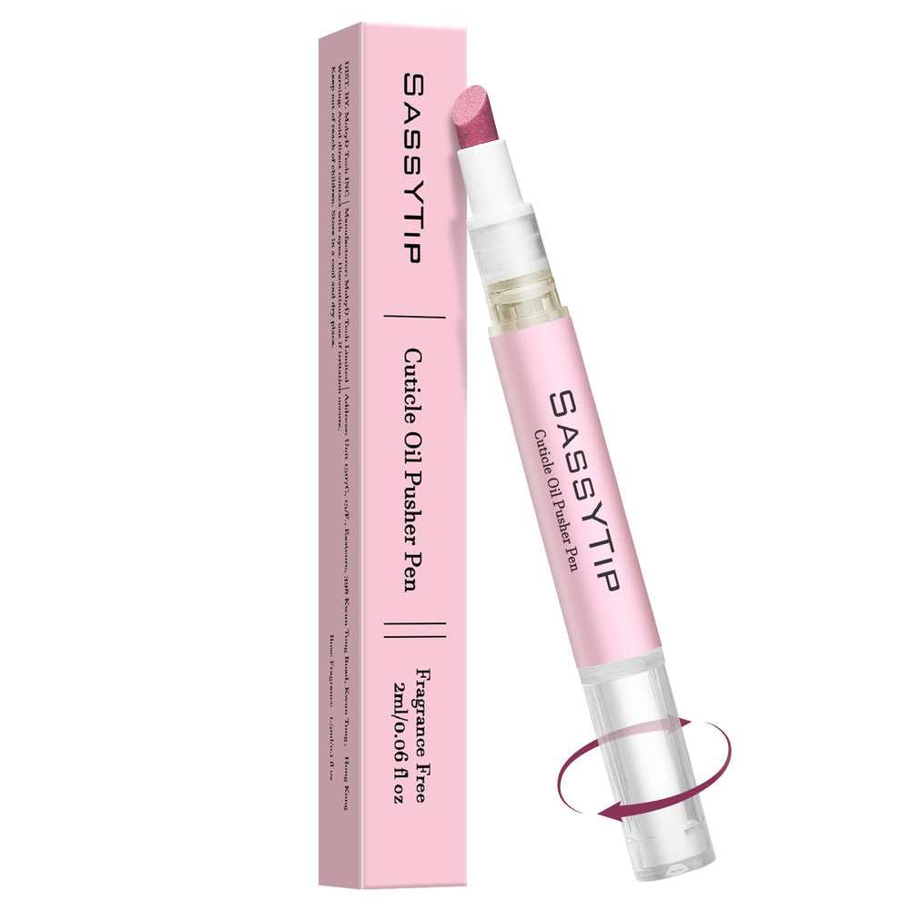 SASSYTIP embout céramique cuticule rose, nettoyage doux et soin nourrissant
