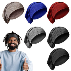 SATINIOR bonnet dreadlocks – 6 couleurs pour assortir vos tenues et limiter les frisottis.