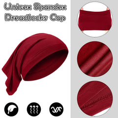 SATINIOR cap-dreadlocks – élastique fiable pour garder les coiffures en place.