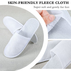 SATINIOR chaussons jetables emballage individuel, pratique en déplacement.