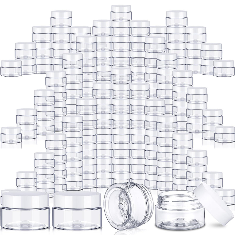 SATINIOR contenants plastiques 2oz avec couvercle, sûrs pour les cosmétiques