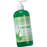 SATIN SMOOTH Aloe Vera Gel, bouteille 473ml, apaisement après épilation.