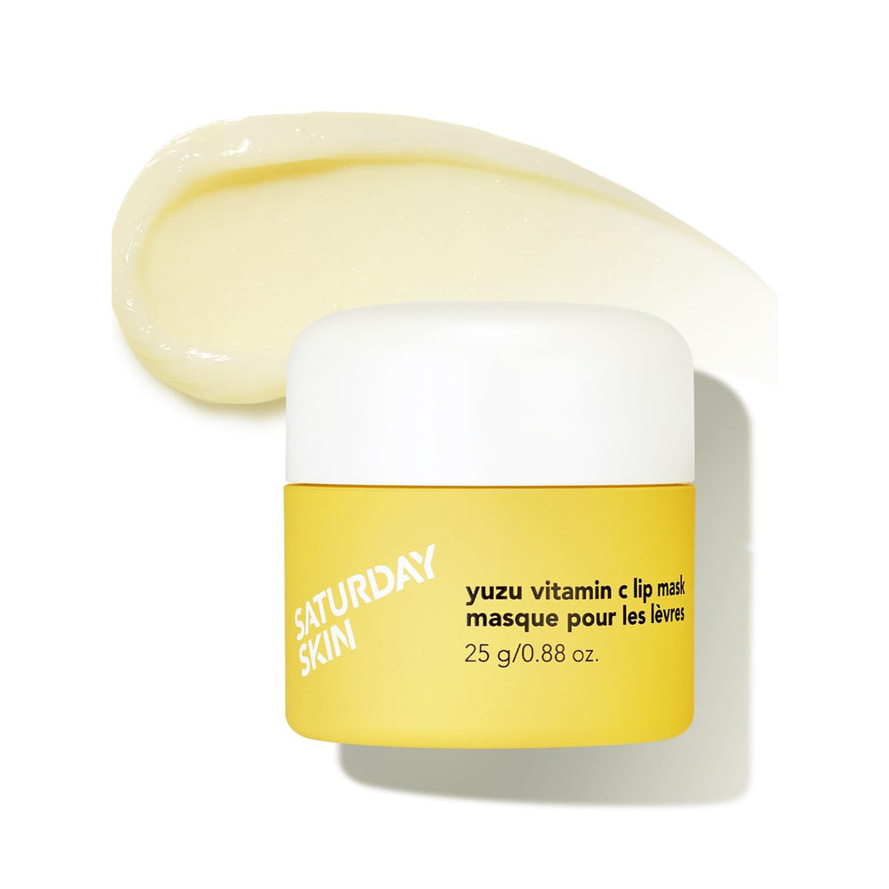 Saturday Skin Masque Lèvres Yuzu Vitamine C – hydratation nocturne pour lèvres douces