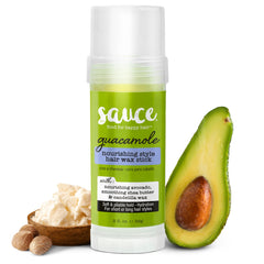 Guacamole Cire Cheveux SAUCE BEAUTY emballage pratique et compact