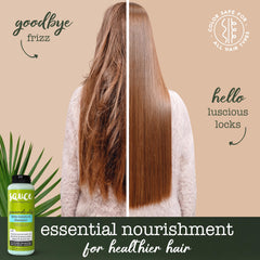 SAUCE BEAUTY Guacamole Whip – massage capillaire pour cheveux soyeux et sains.