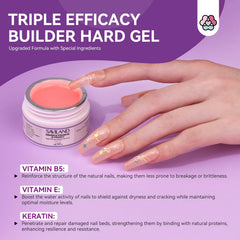 SAVILAND Builder Gel neutre pour une finition neutre et uniforme.