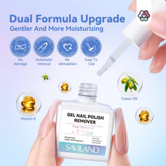SAVILAND: huile de ricin et vitamine E pour nourrir les ongles.