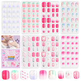 Ongles SAVILAND 168 pièces, ensemble complet pour filles, cadeau ludique.