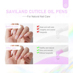 Ingrédients naturels et vitamines SAVILAND pour cuticules.