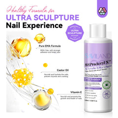 SAVILAND liquide acrylique auto-nivelant pour des surfaces lisses.