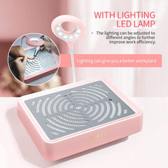 SAVILAND extracteur de poussière pour ongles avec tuyau flexible orientable pour précision.