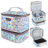 SAVILAND Organiseur vernis et lampe, rangement jusqu'à 30 bouteilles pour nail art.
