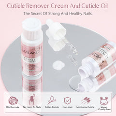SAVILAND outils cuticule poussoir, accessoire pratique pour repousser les cuticules en douceur.