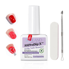 SAVILAND SSPro X dissolvant poudre trempée Bouteille: retire en douceur.