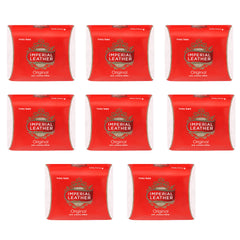 Savon Imperial Leather Original, mousse crèmeuse enveloppant la peau.