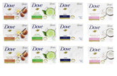 Savon Beauté Dove varié pack de 12 parfums pour peau douce et hydratée