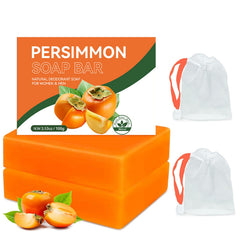Savon persimmon avec extrait frais nettoie et hydrate la peau