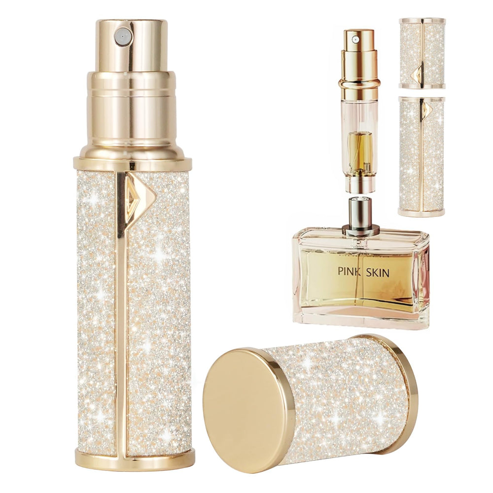 SAWOHO bouteille parfum voyage 5ml rechargeable, compacte et pratique pour le sac.