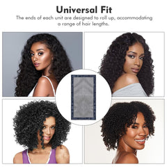 Saycker étireurs-cheveux réglages crochets offrant un ajustement personnalisé.