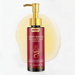 SBONFE Body Firming Oil bottle showing a lightweight, non-greasy formula for daily use.