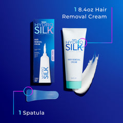 Effet exfoliant intégré aidant à lisser la peau après épilation.