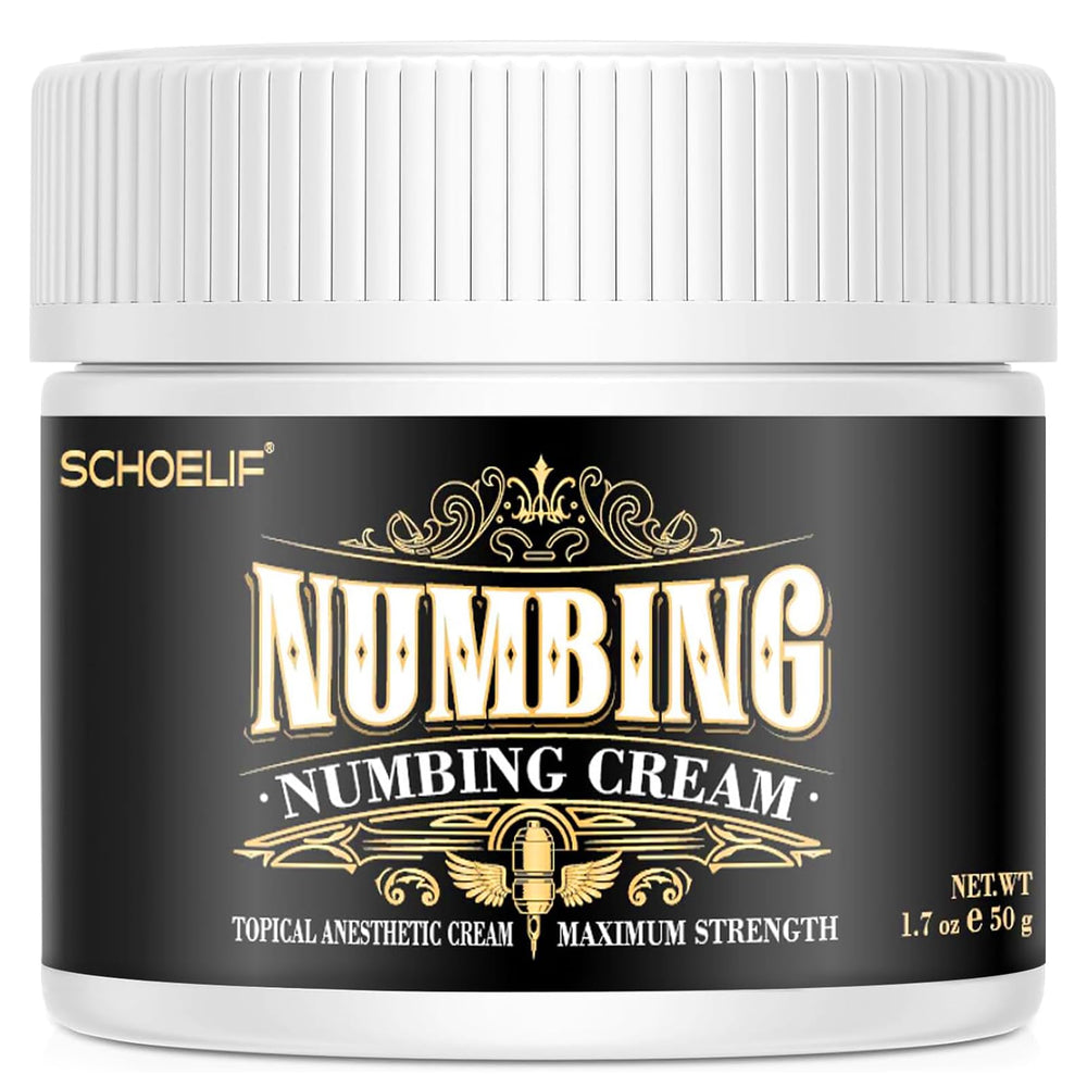 SCHOELIF crème anesthésiante 50 g en tube, emballage sûr pour le stockage et l’usage quotidien