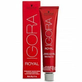 Schwarzkopf Igora Royal 3-0 Brun Foncé – application crème colorante pour couverture fiable des cheveux gris.