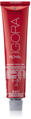 Igora Royal 5-57, bouteille 60 ml; couleur durable et vibrante sur cheveux gris.