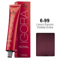 Schwarzkopf Igora Royal 6-99 emballage 60 g, présentation pratique.