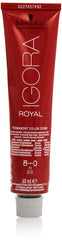 Schwarzkopf Igora Royal 8-0, flacon 60 ml pour blond naturel et éclat
