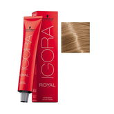 Schwarzkopf IGORA ROYAL 9-0: flacon blond ultra clair naturel, rendu lumineux et homogène.