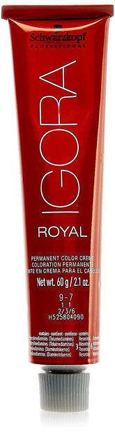 Igora Royal 9-7, flacon professionnel prêt à l'emploi pour coloration cuivre
